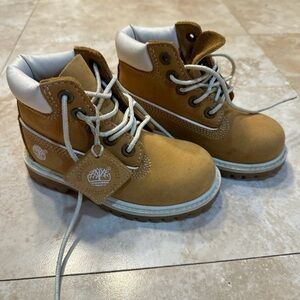 Timberland Boys Waterproof Leather Boots